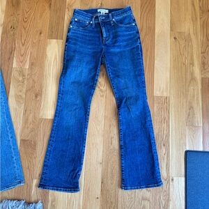 Madewell midrise kick out jeans